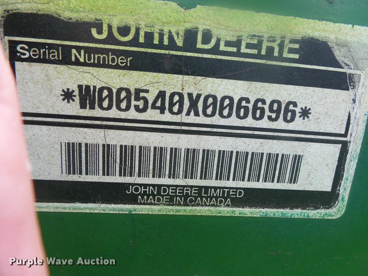 image for item DA2711 1994 John Deere 5300 MFWD tractor