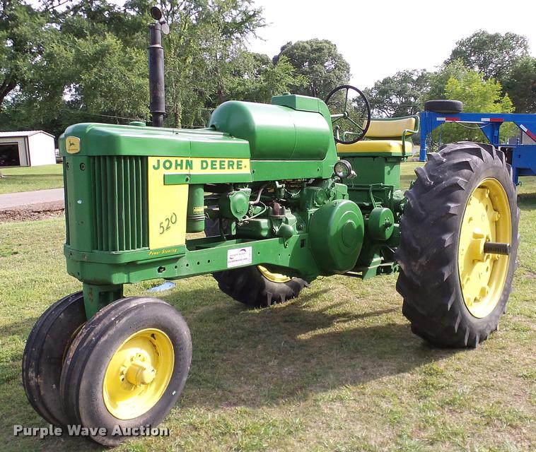 image for item DA6751 John Deere 520 tractor