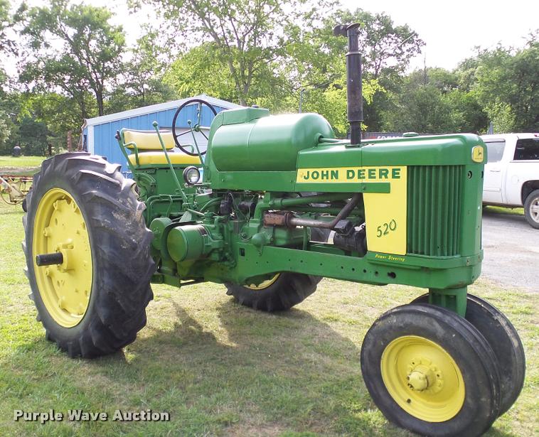image for item DA6751 John Deere 520 tractor