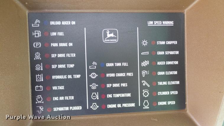 image for item DA6767 1995 John Deere 9600 combine