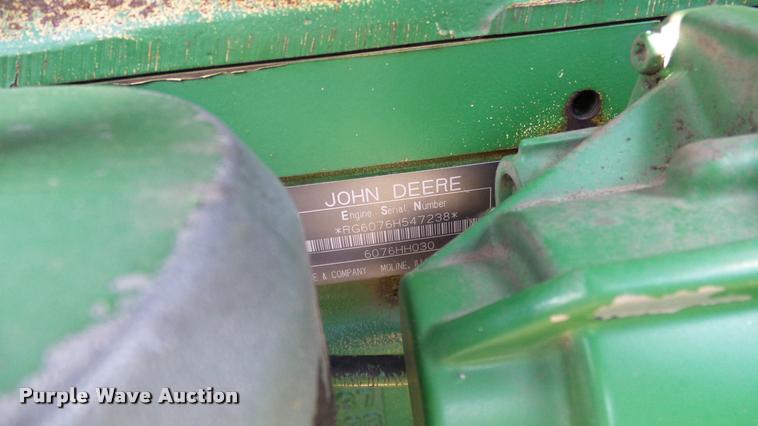 image for item DA6767 1995 John Deere 9600 combine