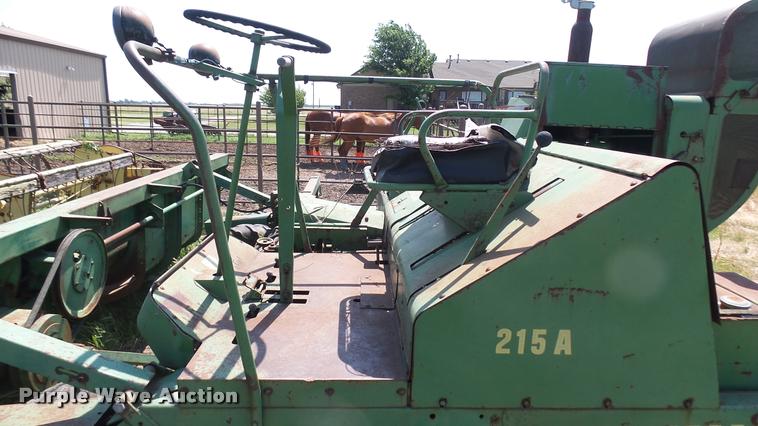 image for item DA7951 John Deere 215A self-propelled windrower