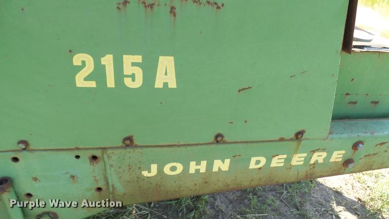 image for item DA7951 John Deere 215A self-propelled windrower