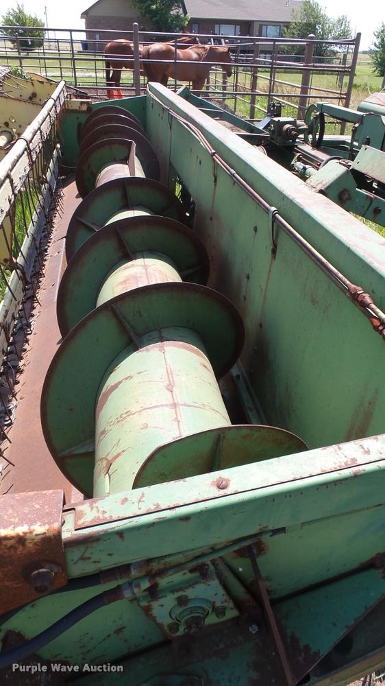 image for item DA7951 John Deere 215A self-propelled windrower