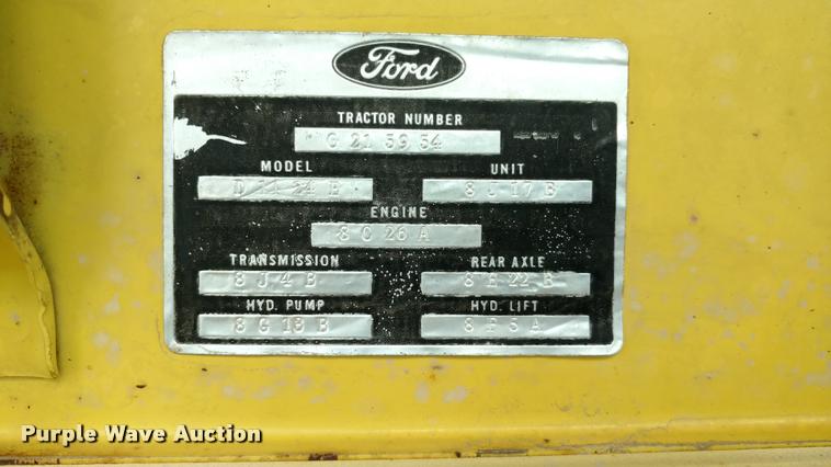 image for item DB0961 Ford 4110 tractor