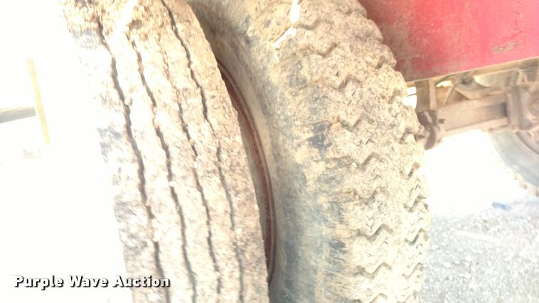 image for item DB0983 1974 shop built flatbed trailer