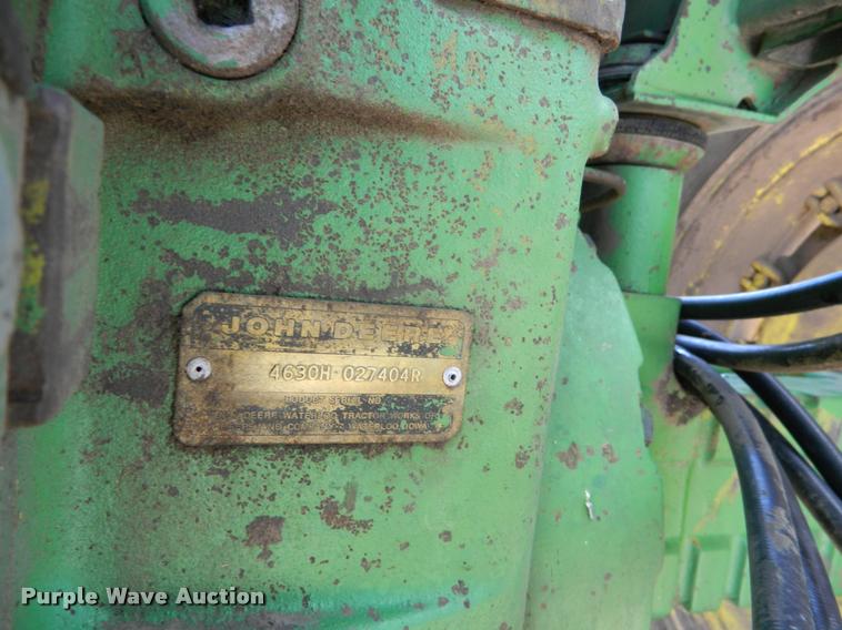 image for item DB1001 1974 John Deere 4630 tractor