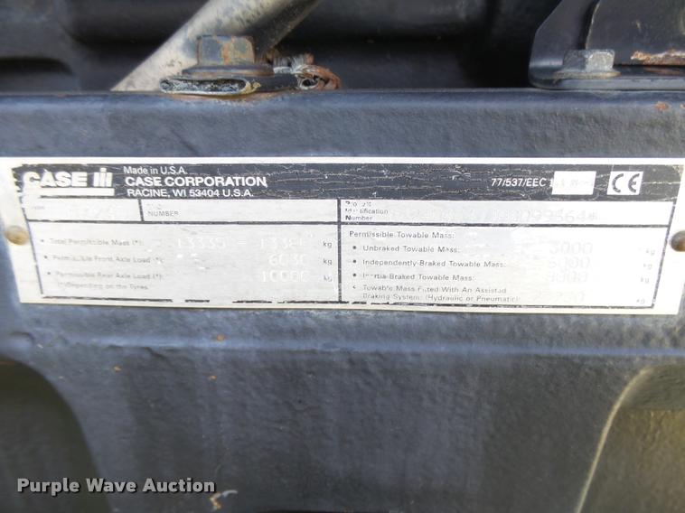 image for item DB2581 1999 Case IH MX240 MFWD tractor