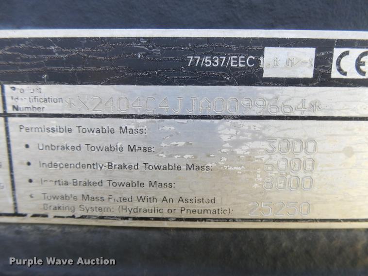 image for item DB2581 1999 Case IH MX240 MFWD tractor