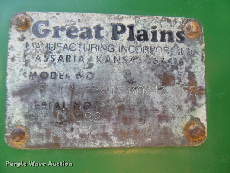 image for item DB2596 Great Plains 25NT24 grain drill