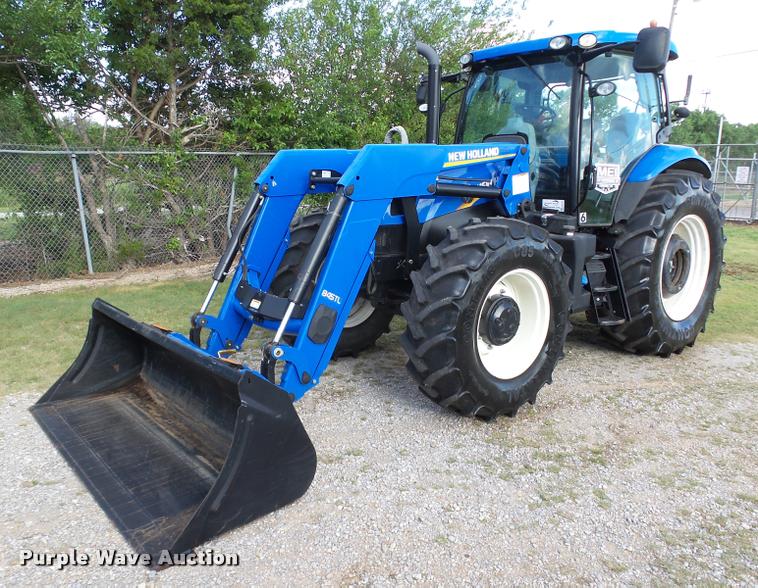image for item DB4745 2012 New Holland T6.155 MFWD tractor