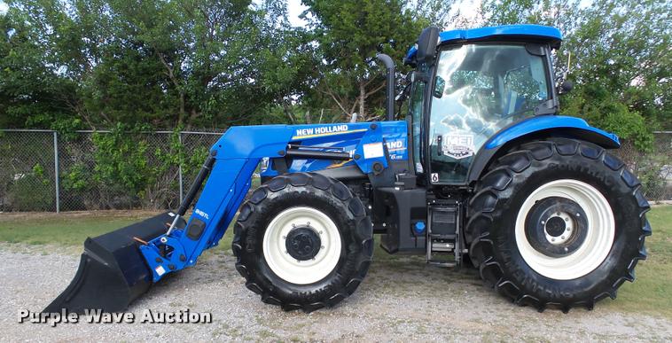 image for item DB4745 2012 New Holland T6.155 MFWD tractor