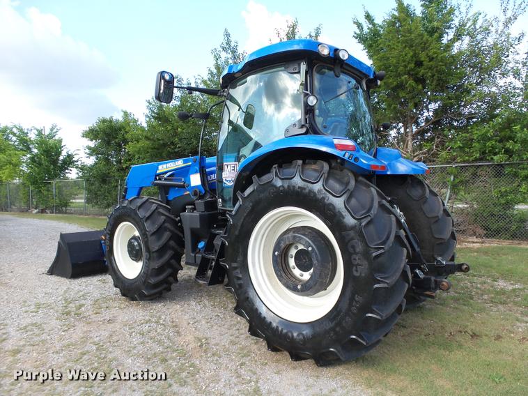 image for item DB4745 2012 New Holland T6.155 MFWD tractor