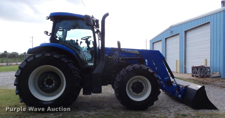 image for item DB4745 2012 New Holland T6.155 MFWD tractor