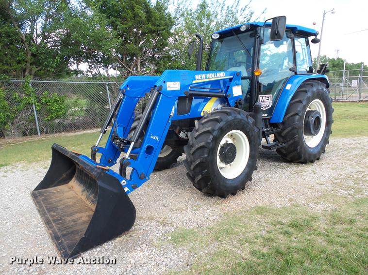 image for item DB4746 2012 New Holland T5070 MFWD tractor
