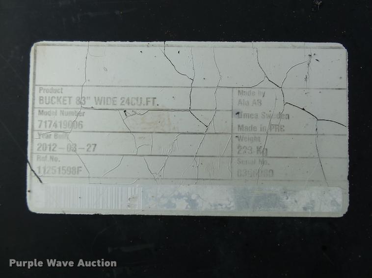 image for item DB4746 2012 New Holland T5070 MFWD tractor