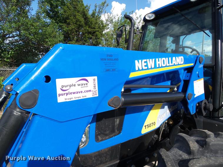 image for item DB4746 2012 New Holland T5070 MFWD tractor