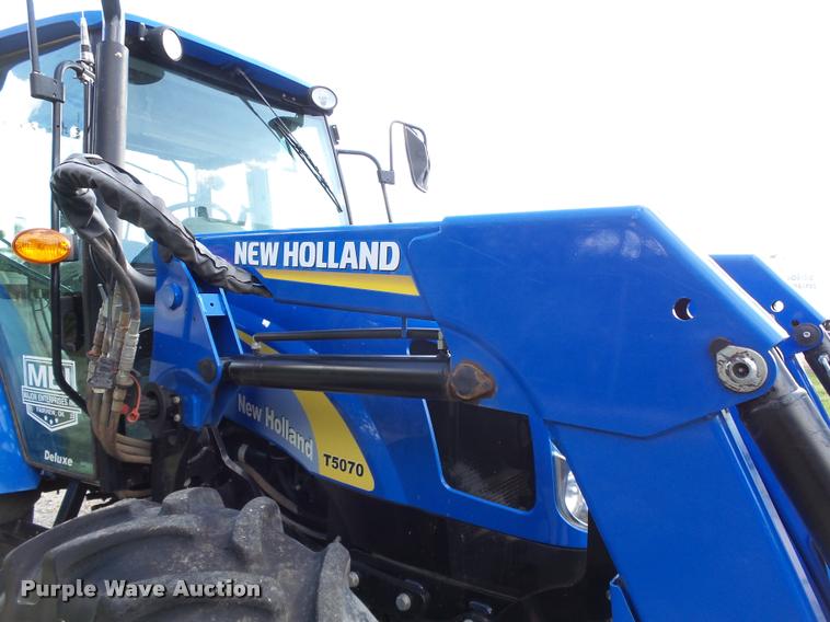 image for item DB4746 2012 New Holland T5070 MFWD tractor
