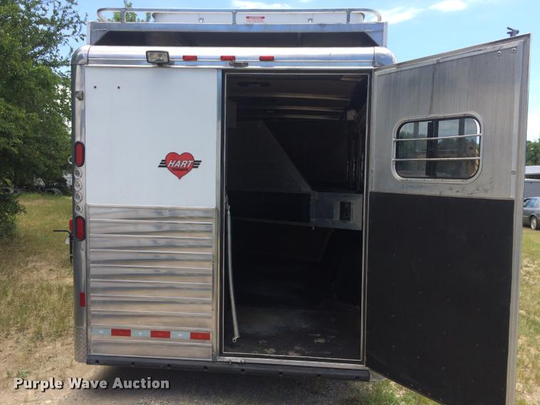 image for item DH9309 2009 Hart U4HG Ultimate horse trailer