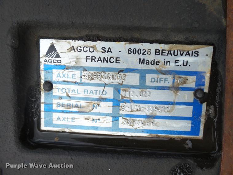 image for item DH9605 Dana axle