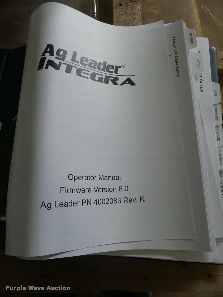 image for item DH9607 Ag Leader Integra kit