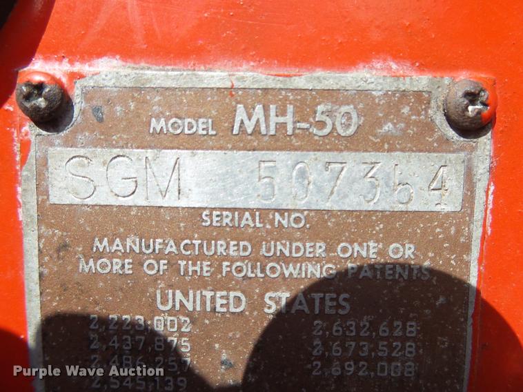 image for item DH9653 Massey-Harris MH-50 tractor
