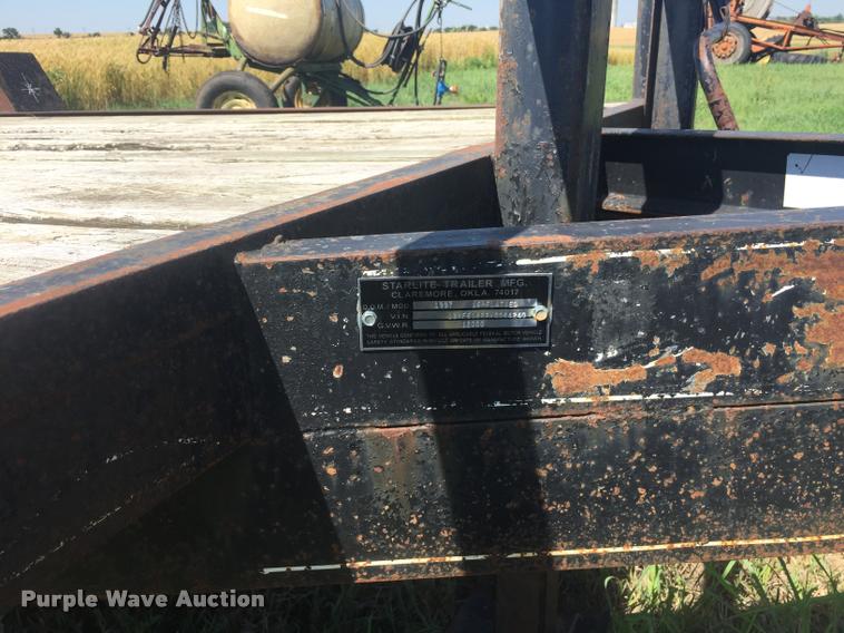 image for item DJ9181 1997 Starlite equipment trailer