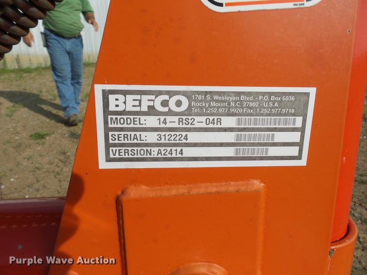 image for item DJ9505 Befco 14-RS2-04R hay rake