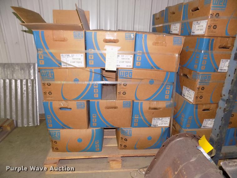 image for item G1079 (15) WEG TEFC 2 HP electric motors