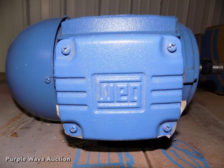 image for item G1080 (15) WEG TEFC 2 HP electric motors