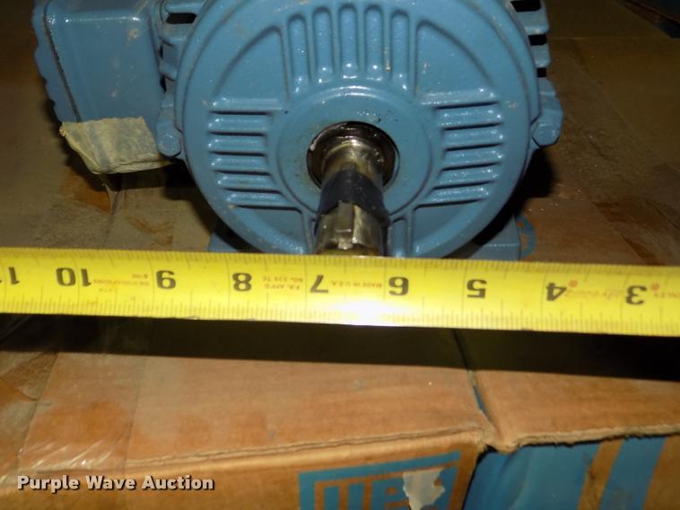 image for item G1080 (15) WEG TEFC 2 HP electric motors