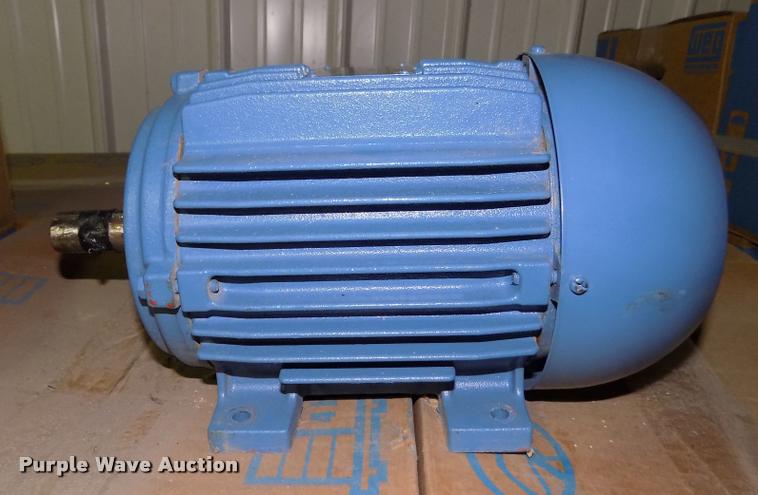 image for item G1081 (16) WEG TEFC 2 HP electric motors