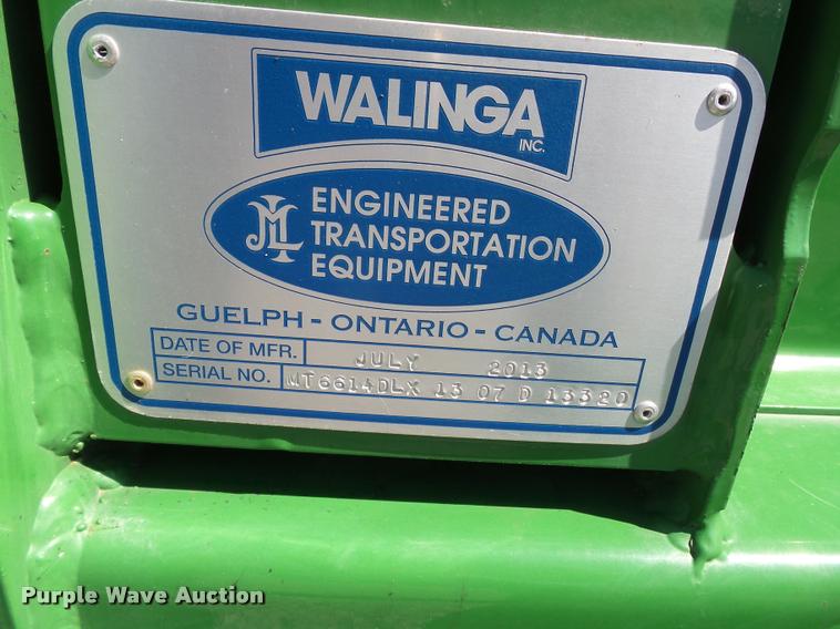 image for item K3275 2013 Walinga 6614DLX grain vacuum