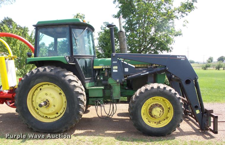 image for item K6472 1983 John Deere 4450 MFWD tractor