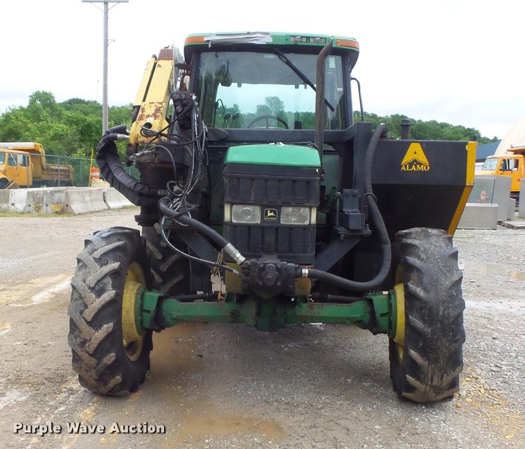 image for item K7637 1999 John Deere 6410 MFWD tractor