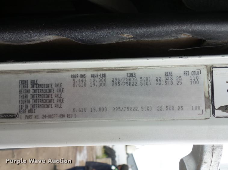 image for item BS9476 2000 Freightliner FLD112 semi truck