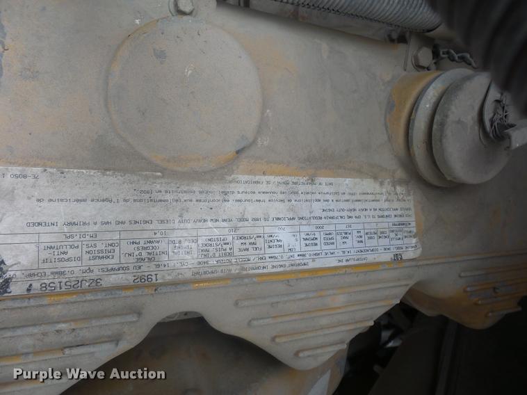 image for item BS9478 1992 Ford LTL9000 semi truck