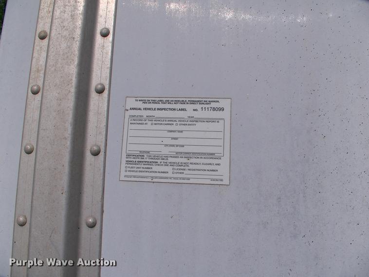 image for item BZ9725 1992 Merritt E42X96X80XBX2XCS double hopper grain trailer