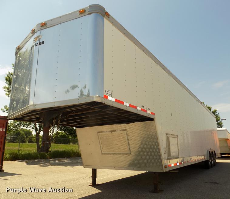 image for item DA0711 2002 Vintage enclosed car trailer