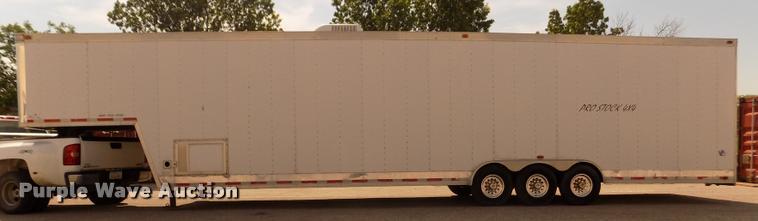 image for item DA0711 2002 Vintage enclosed car trailer