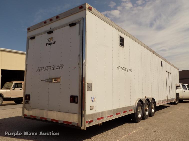 image for item DA0711 2002 Vintage enclosed car trailer