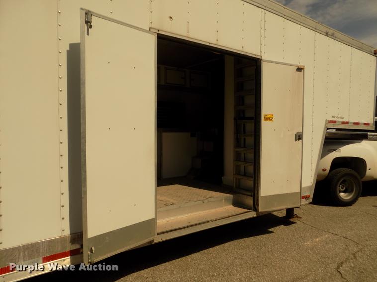 image for item DA0711 2002 Vintage enclosed car trailer