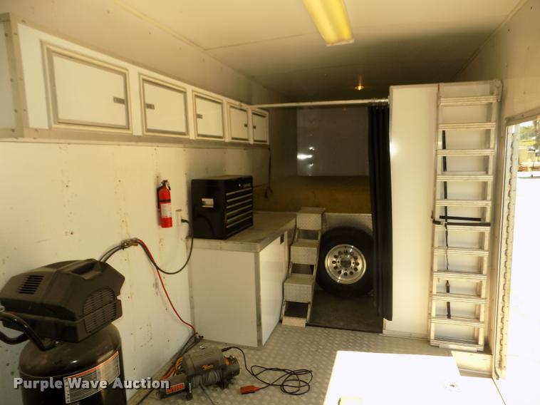 image for item DA0711 2002 Vintage enclosed car trailer