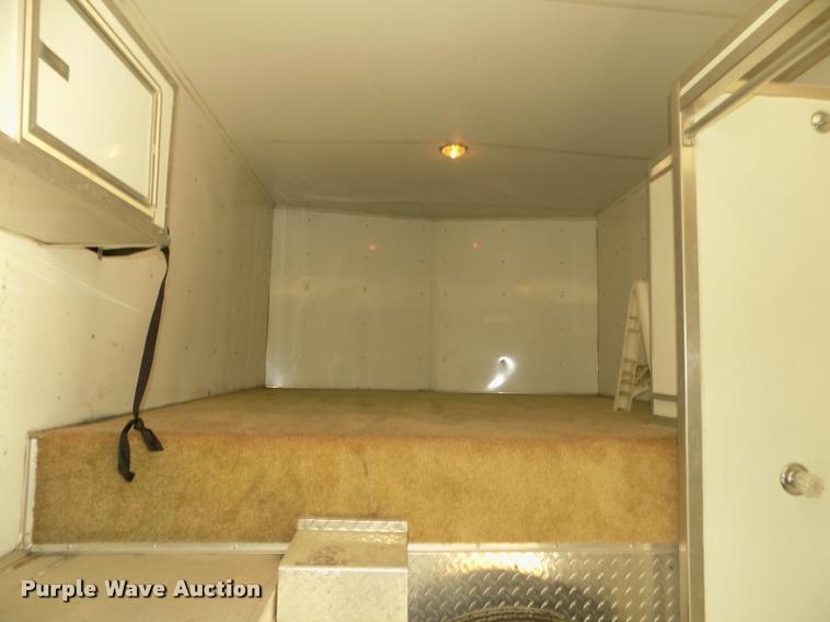 image for item DA0711 2002 Vintage enclosed car trailer