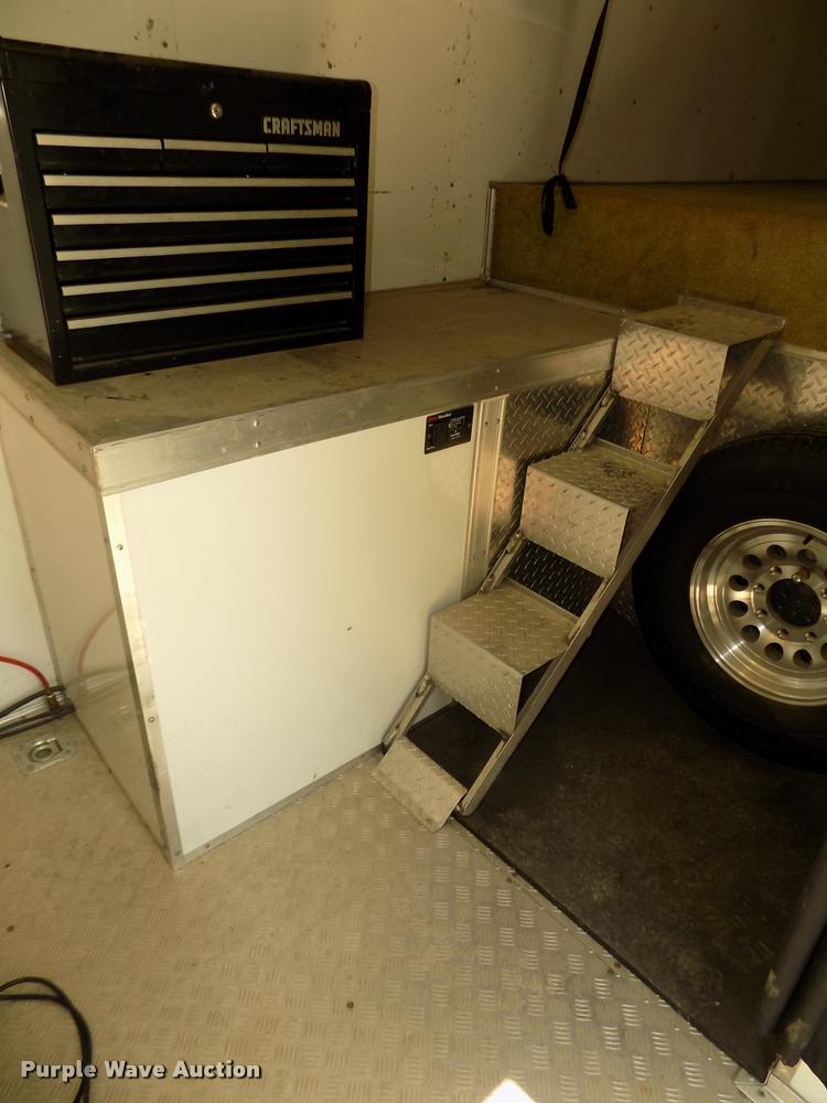 image for item DA0711 2002 Vintage enclosed car trailer