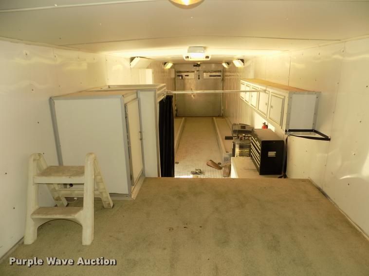 image for item DA0711 2002 Vintage enclosed car trailer