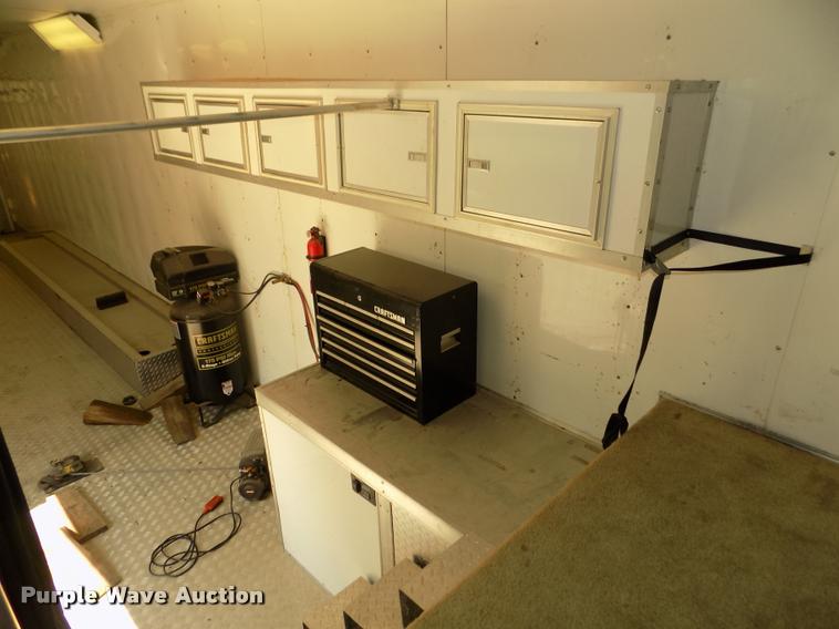 image for item DA0711 2002 Vintage enclosed car trailer