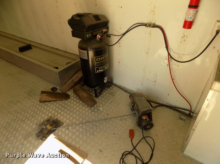 image for item DA0711 2002 Vintage enclosed car trailer