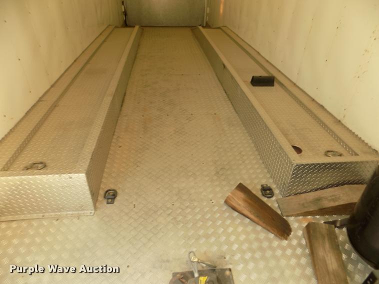 image for item DA0711 2002 Vintage enclosed car trailer