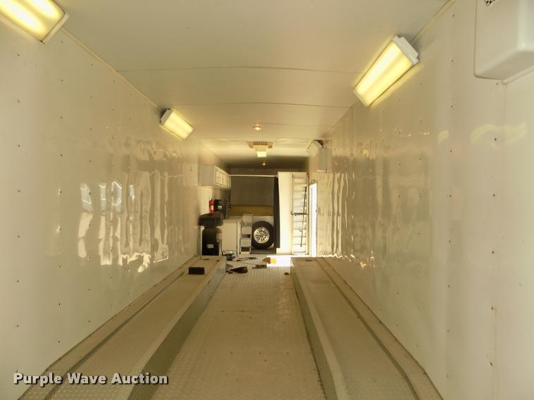 image for item DA0711 2002 Vintage enclosed car trailer